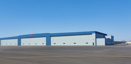  Cutter Aviation: New 60,000 square foot hangar, with office space. Available now.